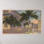 Honolulu, HIView of Bishop St.Honolulu, HI Poster (Voorkant)