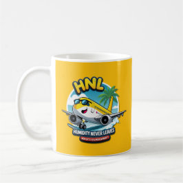 Honolulu HNL Airport Code Coffee Mug Koffiemok