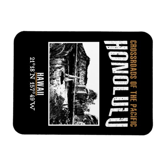 Honolulu Magneet (Horizontaal)