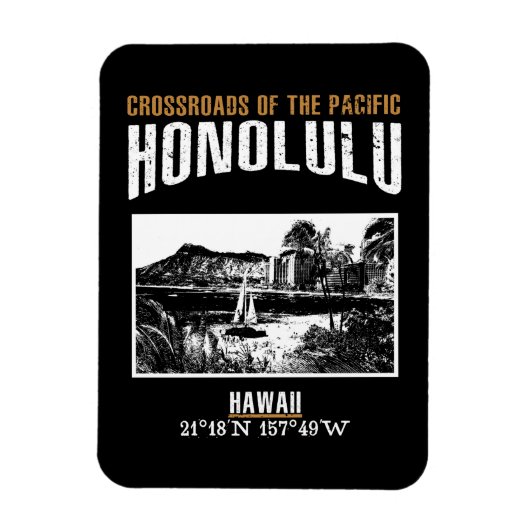 Honolulu Magneet (Verticaal)