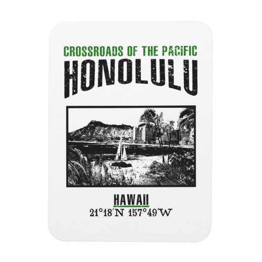 Honolulu Magneet (Verticaal)