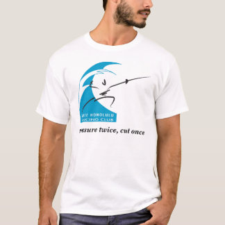 Honolulu: meten, tweemaal, eenmaal snijden t-shirt