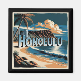 Honolulu O’aho Hawaii Magneet