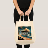 Honolulu O’aho Hawaii Tote Bag (Voorkant (product))
