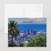 Honolulu, Oahu, Hawaï Briefkaart (Voorkant / Achterkant)