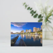 HONOLULU OAHU HAWAII BRIEFKAART (Staand voorkant)