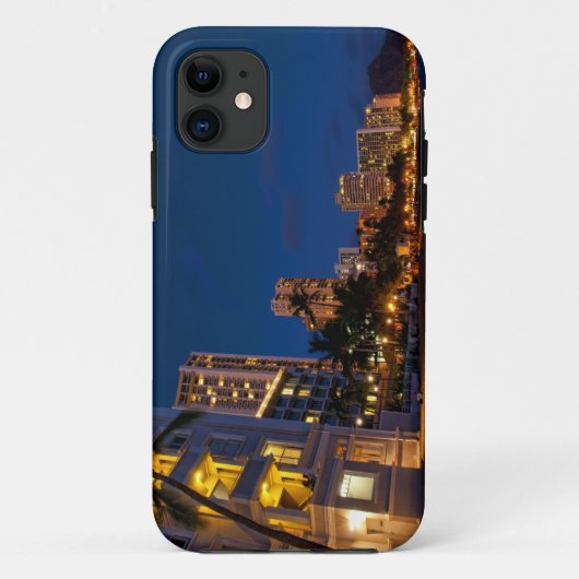 Honolulu, Oahu, Hawaii. Nachtblootstelling Case-Mate iPhone Case (Achterkant)