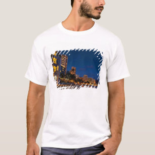 Honolulu, Oahu, Hawaii. Nachtblootstelling T-shirt
