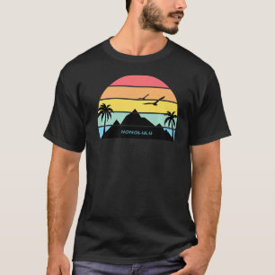 Honolulu oahu Hawaii Surf Aloha Gift Maui T-shirt