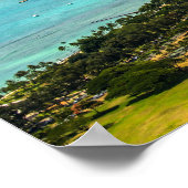 Honolulu, Oahu Poster (Hoek)