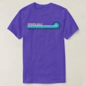 Honolulu Retro Stripes TShirt (Design voorkant)
