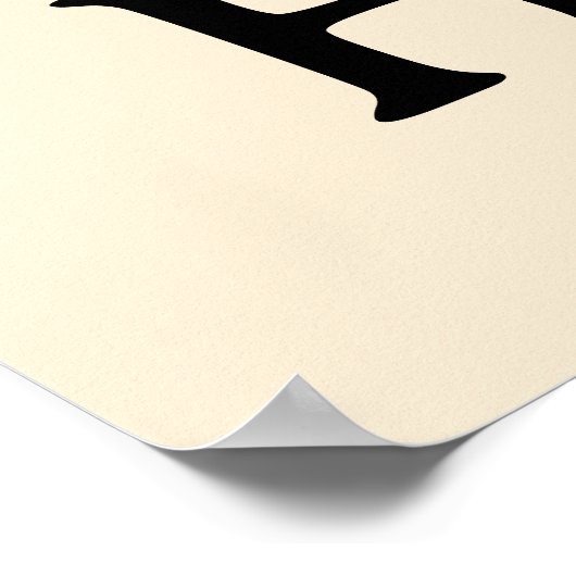 Honolulu retro vintage reizen poster (Hoek)