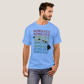 Honolulu T-shirt (Voorkant volledig)