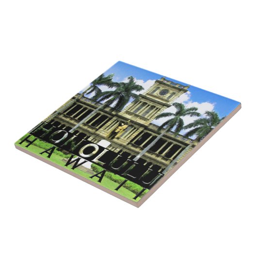 Honolulu Tegeltje (Zijkant)