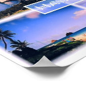 Honolulu uitzicht - The Perouse - Lanikai Beach Oa Poster (Hoek)