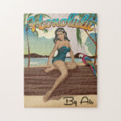 Honolulu  vakantie Reisdruk Legpuzzel (Verticaal)