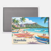 Honolulu VS Magneet (Voorkant / Achterkant)