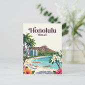 Honolulu VSAVertaling: Honolulu VS is incorrect, t Briefkaart (Staand voorkant)
