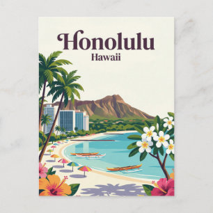 Honolulu VSAVertaling: Honolulu VS is incorrect, t Briefkaart