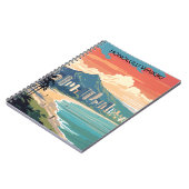 Honolulu Waikiki Beach Hawaii Panorama Uitzicht Be Notitieboek (Linkerzijde)