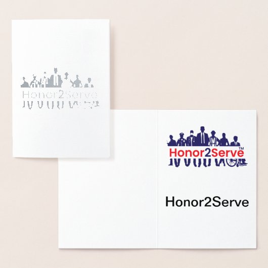 Honor2Serve Folie Kaarten (Display)