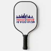 Honor2Serve Pickleball Paddle (Achterkant)