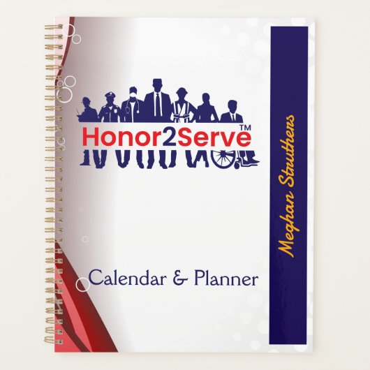 Honor2Serve Planner (Voorkant)
