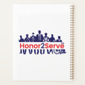 Honor2Serve Planner (Achterkant)