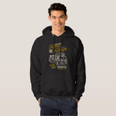 Honor and Courage Firefighter Fire Dept Fire Truck Hoodie (Voorkant volledig)