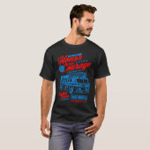 Honor and Courage Firefighter Fire Dept Fire Truck T-shirt (Voorkant volledig)