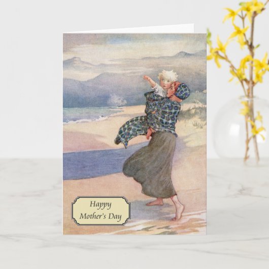 Honor Appleton -  Moederdag Kaart (Gele Bloem)