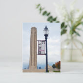 Honor Banner, Liberty Memorial, Kansas City, MO. Briefkaart (Staand voorkant)