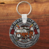 Honor Brandweerman sleutelhangers (Voorkant)