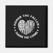 Honor de allen bedankt het levende hart D Magneet (Voorkant)