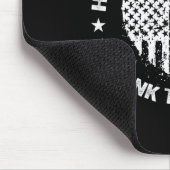 Honor de allen bedankt het levende hart D Muismat (Hoek)