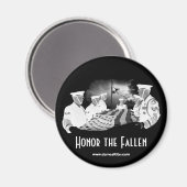 Honor de slachtoffers magneet (Voorkant / Achterkant)