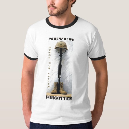Honor de slachtoffers t-shirt (Voorkant)