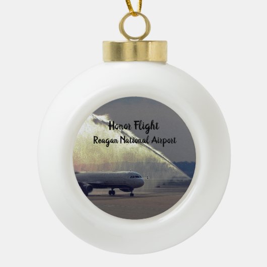 Honor Flight Ball Ornament (Voorkant)