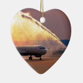 Honor Flight Heart Shape Ornament (Rechts)