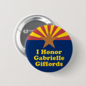 Honor Gabrielle Giffords Button (Voorkant /achterkant)