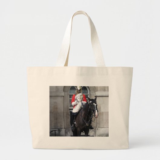 Honor Guard op Horse London Grote Tote Bag (Voorkant)