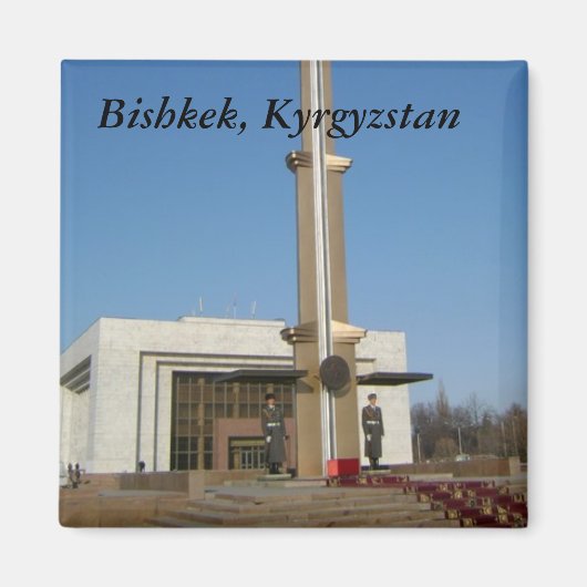 Honor Guards, Bisjkek, Kirgizië Magneet (Voorkant)