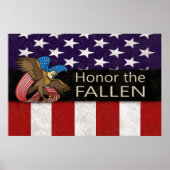 Honor het Gestallen leger Poster (Voorkant)