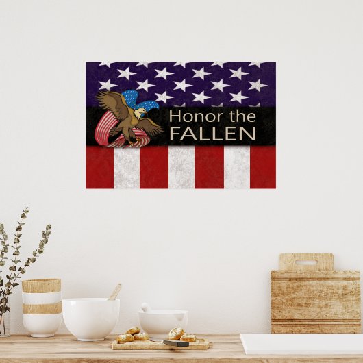 Honor het Gestallen leger Poster (Keuken)