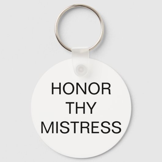 HONOR HUN MISTRESS SLEUTELHANGER (Voorkant)