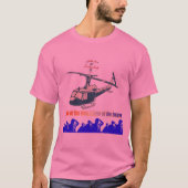 Honor in every thread pink t-shirt (Voorkant)