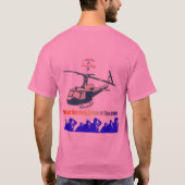 Honor in every thread pink t-shirt (Achterkant)