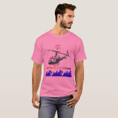 Honor in every thread pink t-shirt (Voorkant volledig)