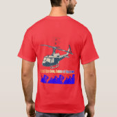 Honor in every thread red t-shirt (Achterkant)