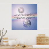 Honor Life, Alle levens Poster (Keuken)